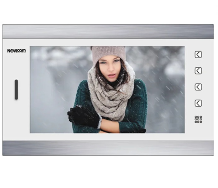 Монитор HD домофона с записью Novicam MAGIC 10 WHITE HD