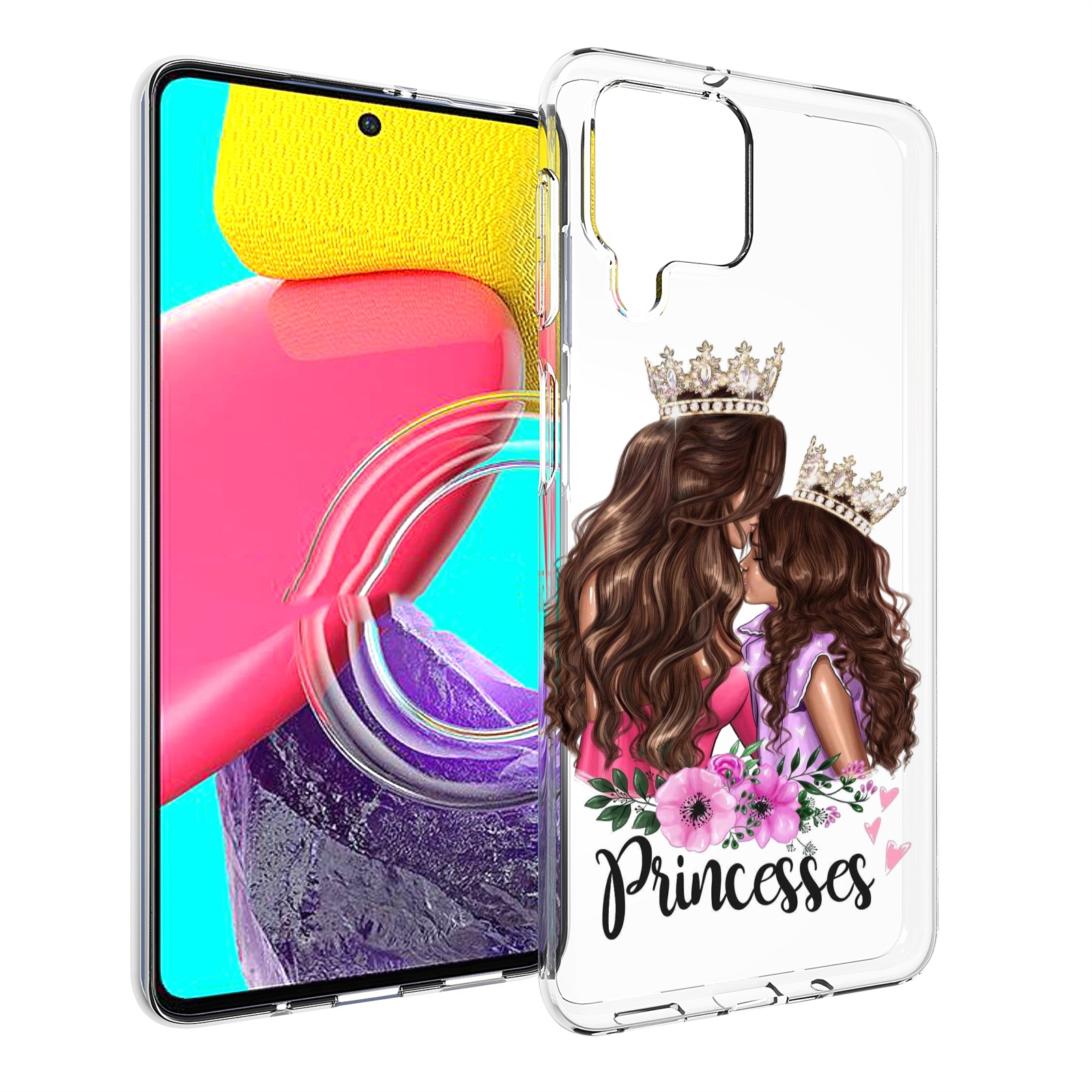 

Чехол MyPads Принцессы женский для Samsung Galaxy M53 (SM-M536), Прозрачный, Tocco