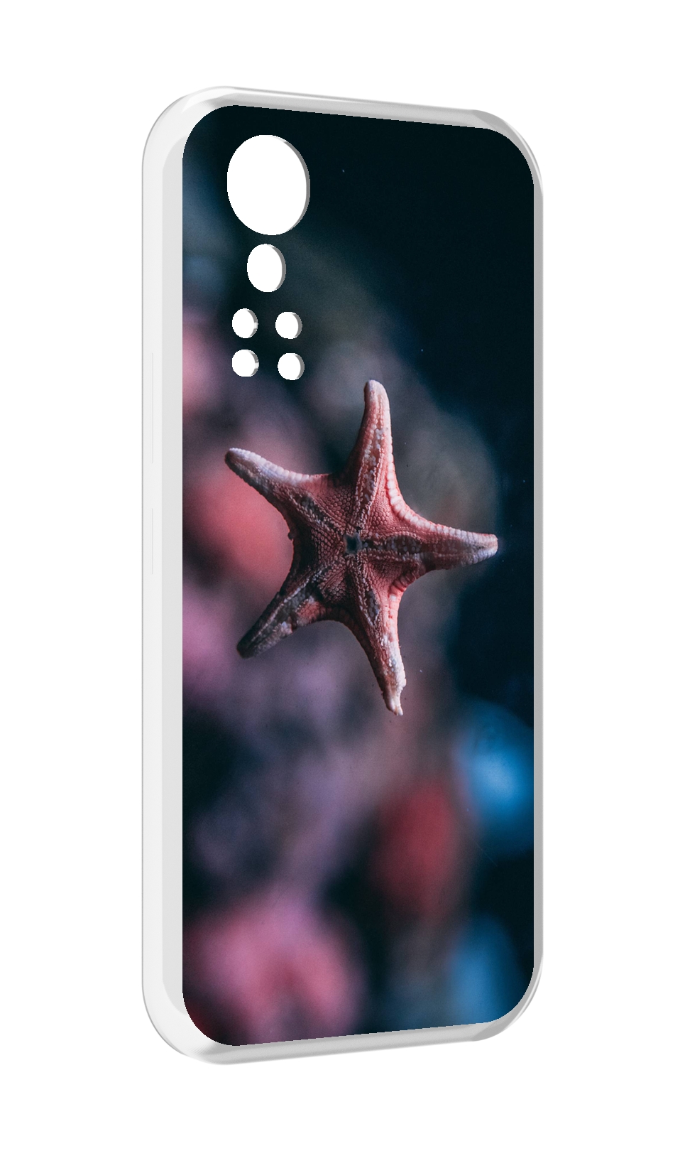 

Чехол MyPads морская-звезда---starfish для ZTE Axon 30 5G / Axon 30S, Прозрачный, Tocco