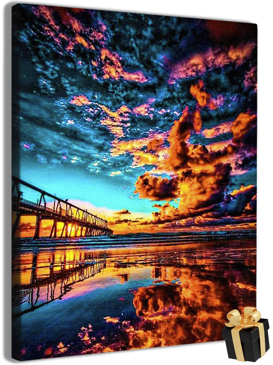 

Картины по номерам Арт-студия Unicorn небо N-4391 40x50 см, небо