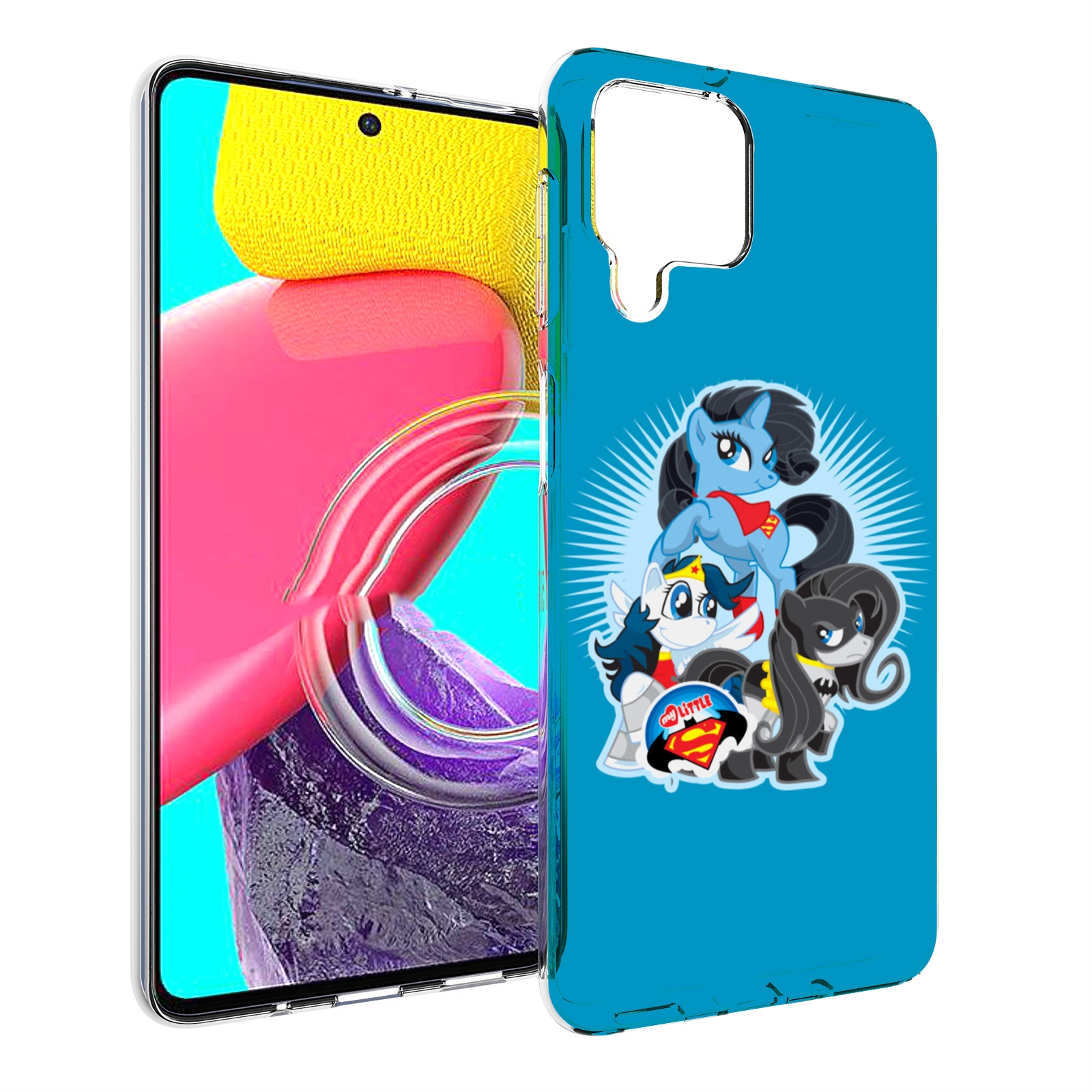 

Чехол MyPads Пони-литл для Samsung Galaxy M53 (SM-M536), Прозрачный, Tocco