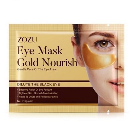 

ZOZU, Патчи для глаз Gold Nourish, 1 пара