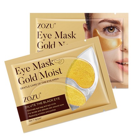 

ZOZU, Патчи для глаз Gold Moist, 1 пара