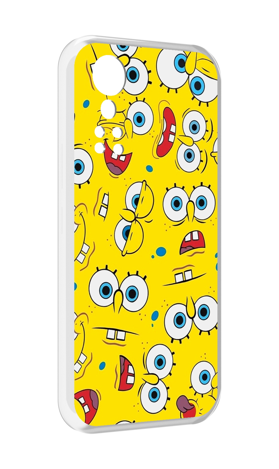 Чехол MyPads много-спанч-боба для ZTE Axon 30 5G / Axon 30S