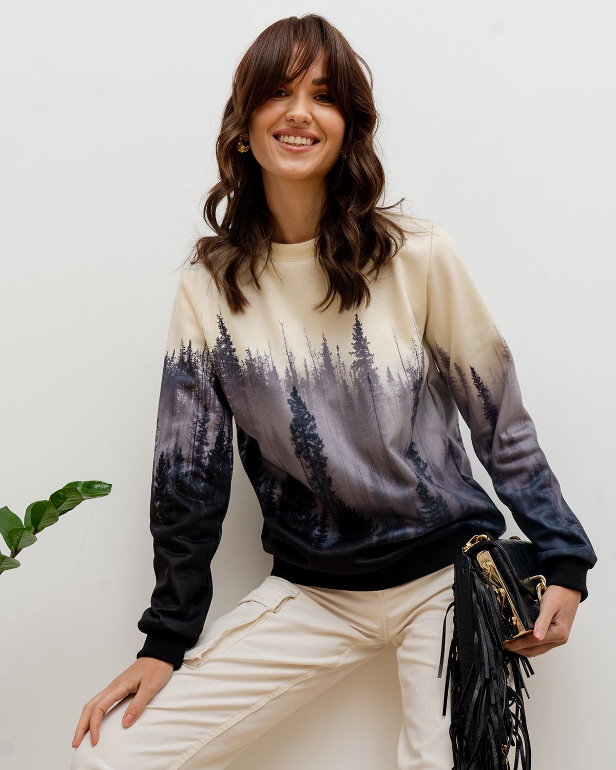 

Свитшот женский SAHAR Art lab OSD001 синий 3XL, OSD001