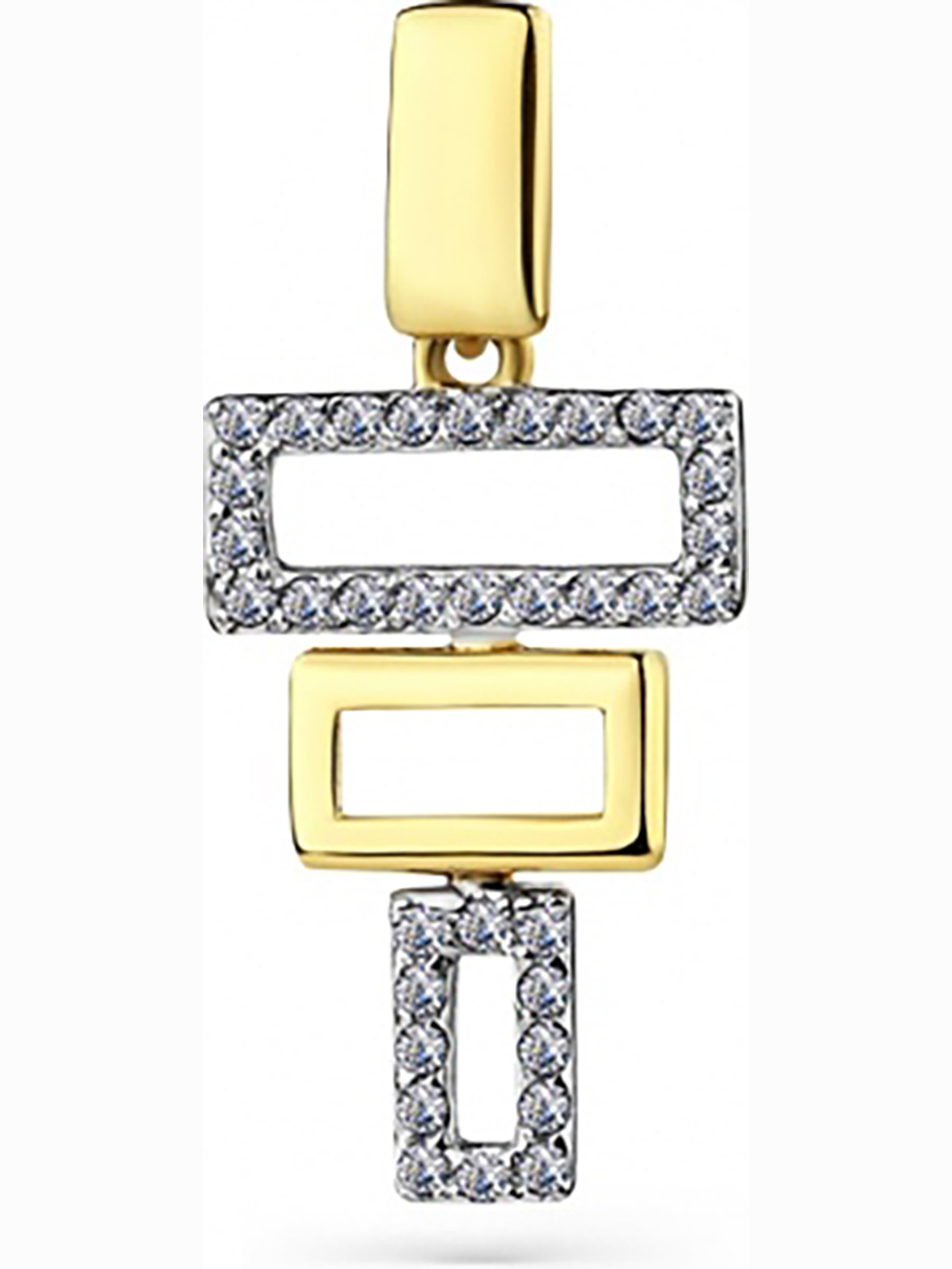 

Подвеска из жёлтого золота с 34 фианитами Master Brilliant 3000142, 3000142