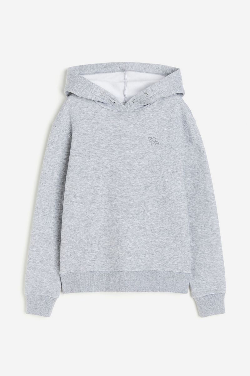 

Худи детское H&M 1176342, светло-серый, 134, 1176342