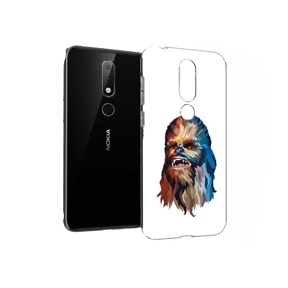 

Чехол MyPads Tocco для Nokia X6 star wars звездные войны (PT115295.99.24), Прозрачный, Tocco