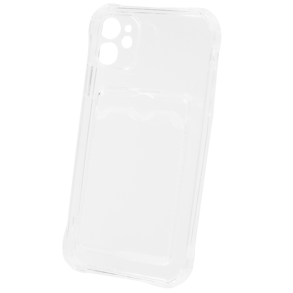 фото Чехол gresso air с картхолдером transparent для iphone 11