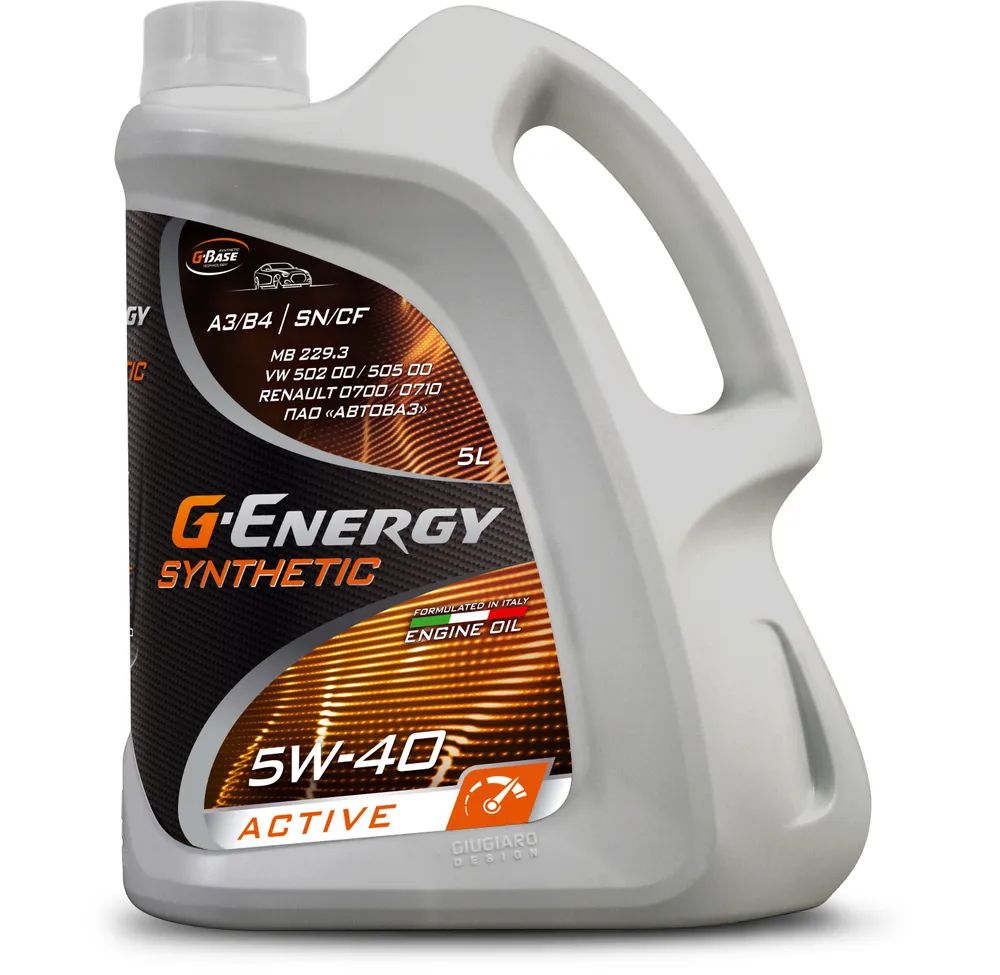 Моторное масло G-Energy Synthetic Active 5W40 5л