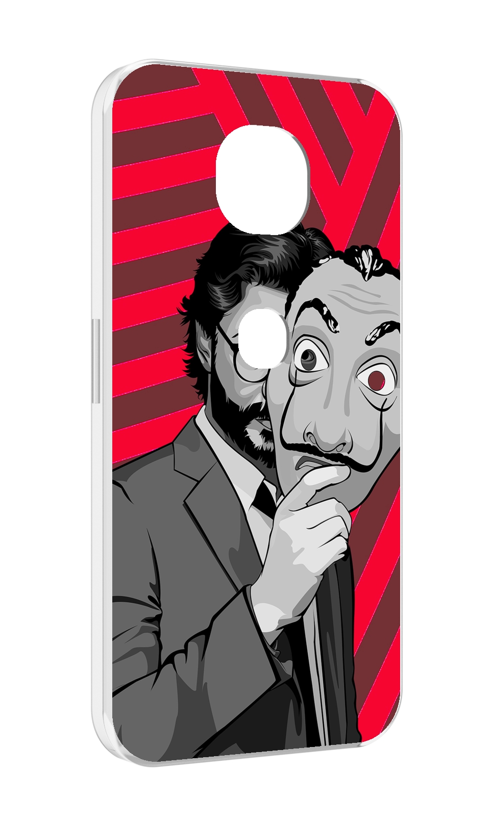

Чехол MyPads Профессор-бумажый-дом для Motorola Moto G5S (XT1799-2), Прозрачный, Tocco