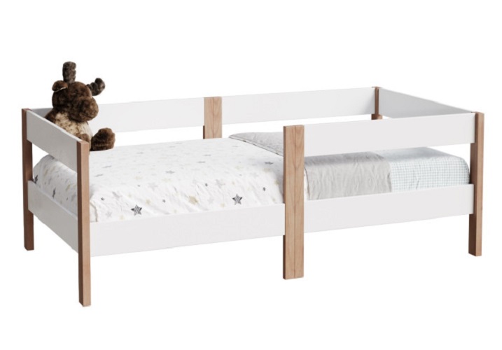 

Подростковая кровать Forest kids Sona 160х80 белый/береза, Sona