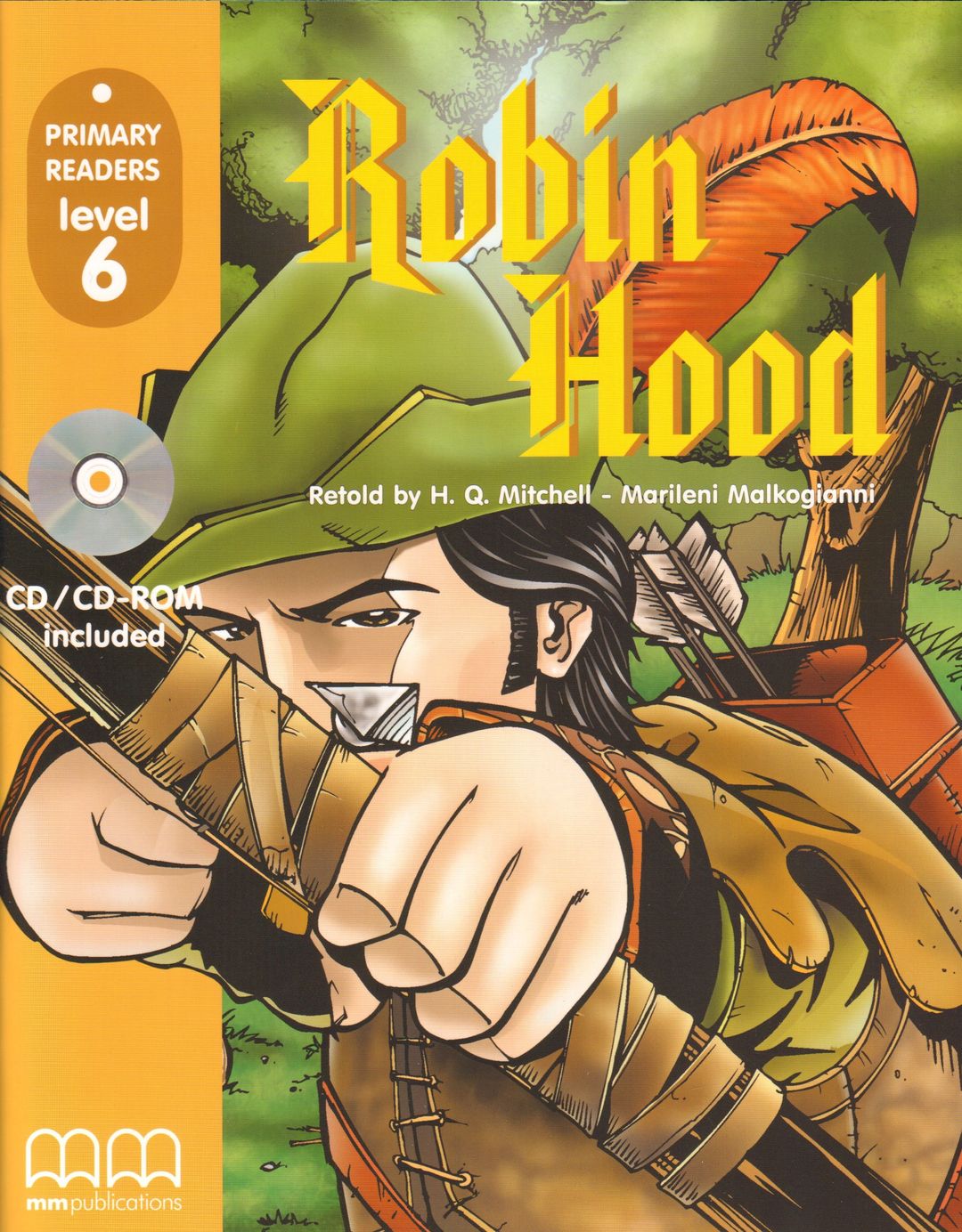 

Книга Primary Readers Level 6: Robin Hood with CD/CD-ROM