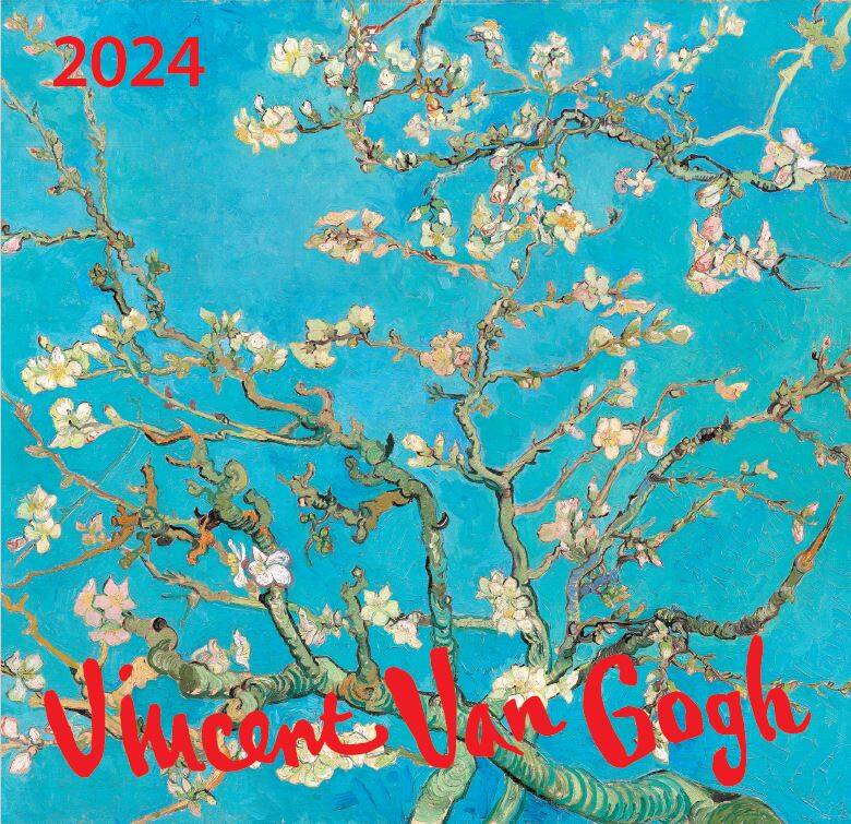 Календарь настенный на 2024 год .Эксмо. Винсент Ван Гог.(170х170 мм)