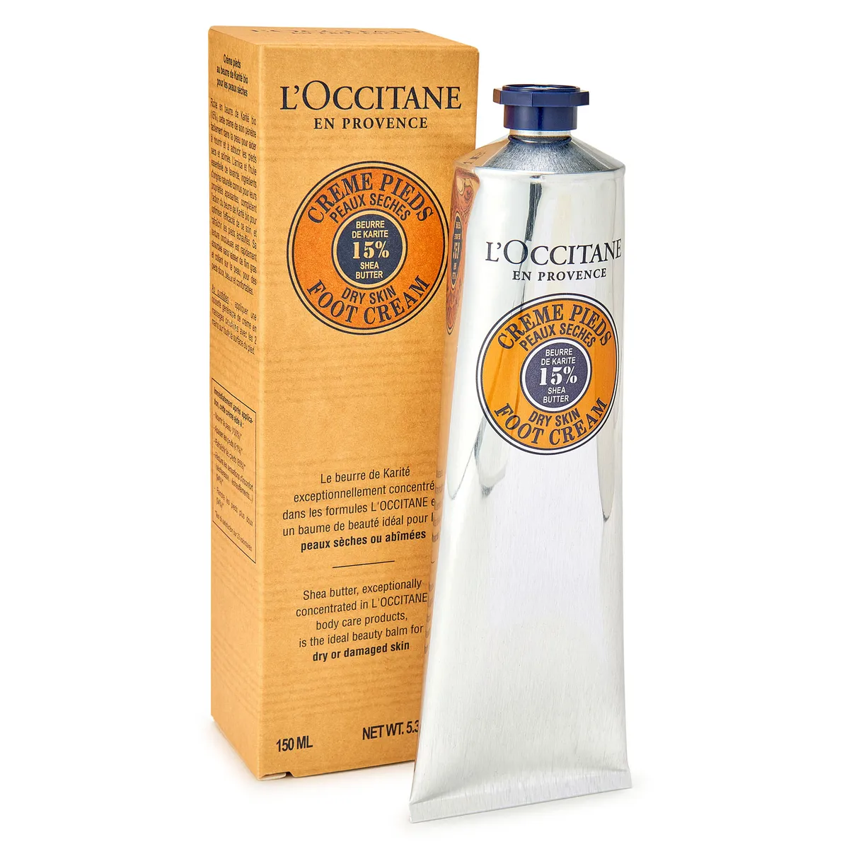 Крем для ног L'Occitane Foot Cream питательный, смягчающий, 150 мл