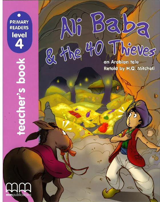 

Книга Primary Readers Level 4: Ali Baba & the 40 Thieves Teacher's Book with CD