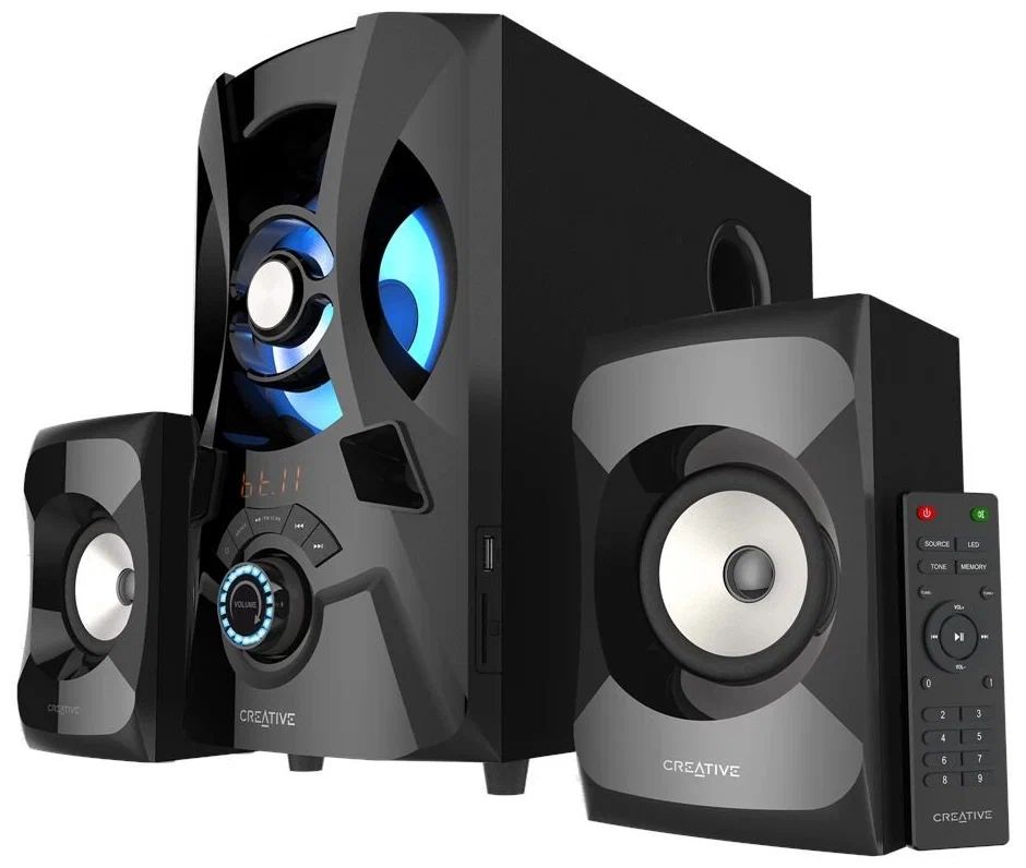 

Колонки компьютерные Creative E2900 Black (51MF0490AA001), Черный, E2900