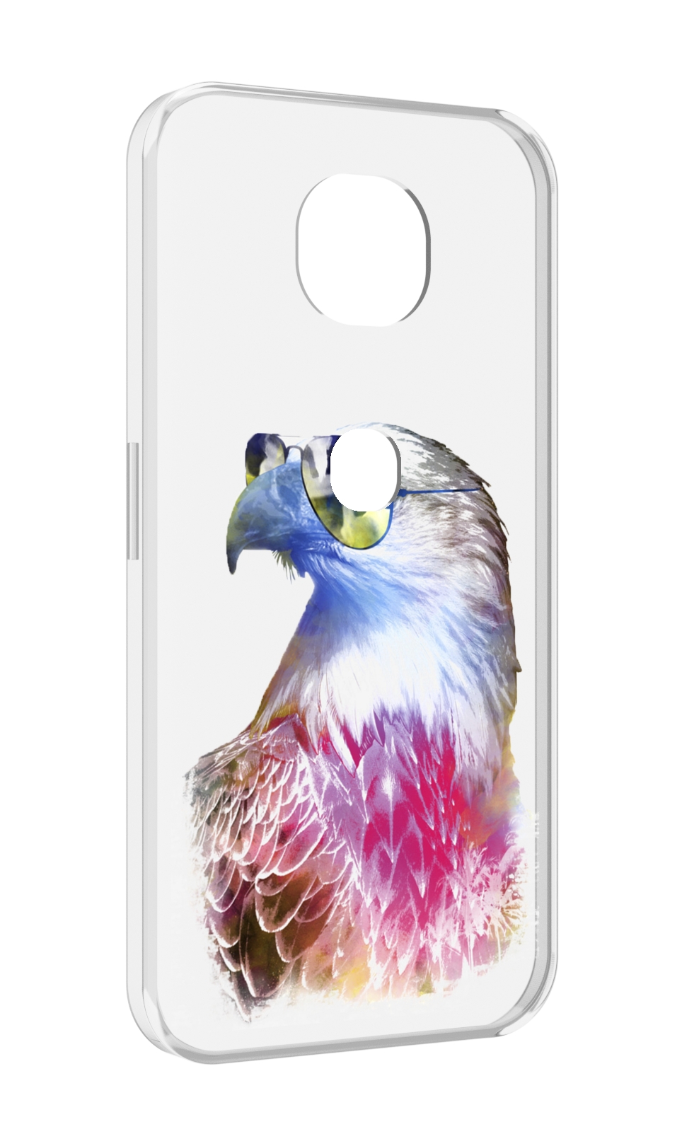 

Чехол MyPads Орел в очках для Motorola Moto G5S (XT1799-2), Прозрачный, Tocco
