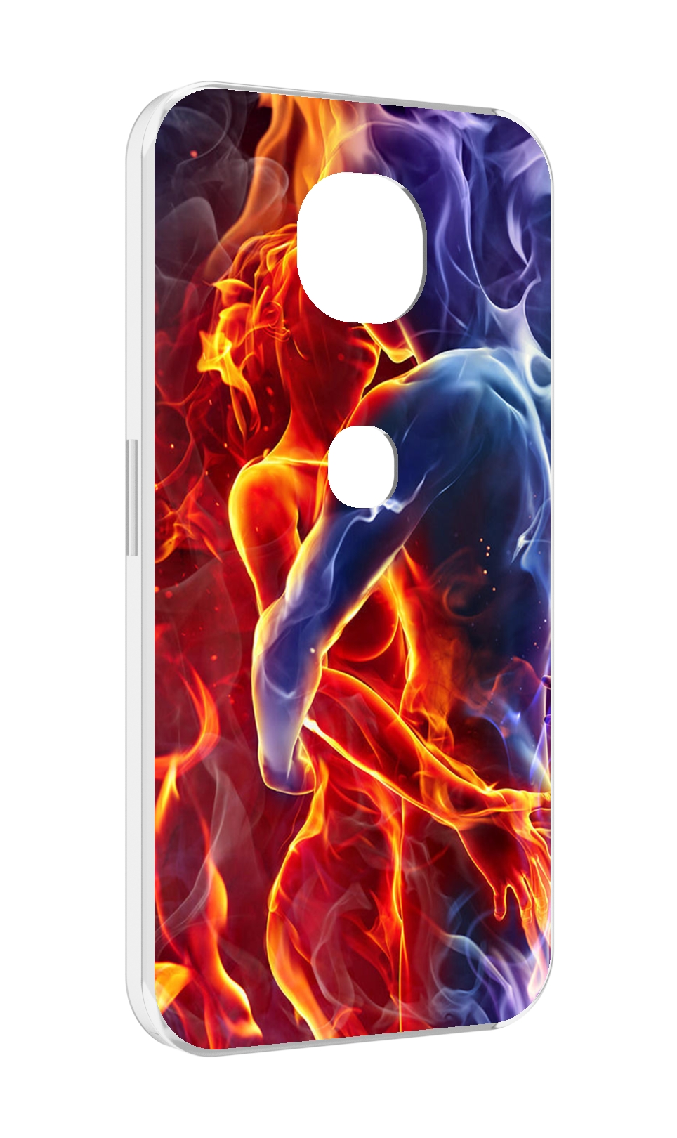 

Чехол MyPads Огонь-вода для Motorola Moto G5S (XT1799-2), Прозрачный, Tocco