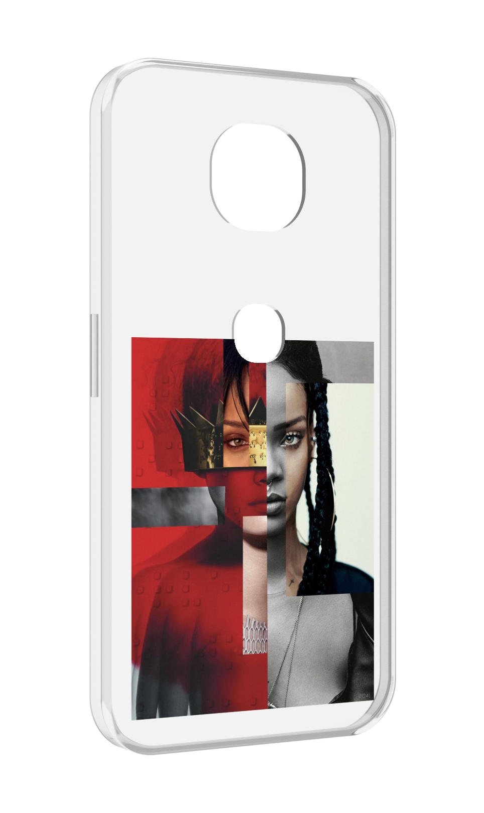 

Чехол MyPads Обложка-Рианна для Motorola Moto G5S (XT1799-2), Прозрачный, Tocco