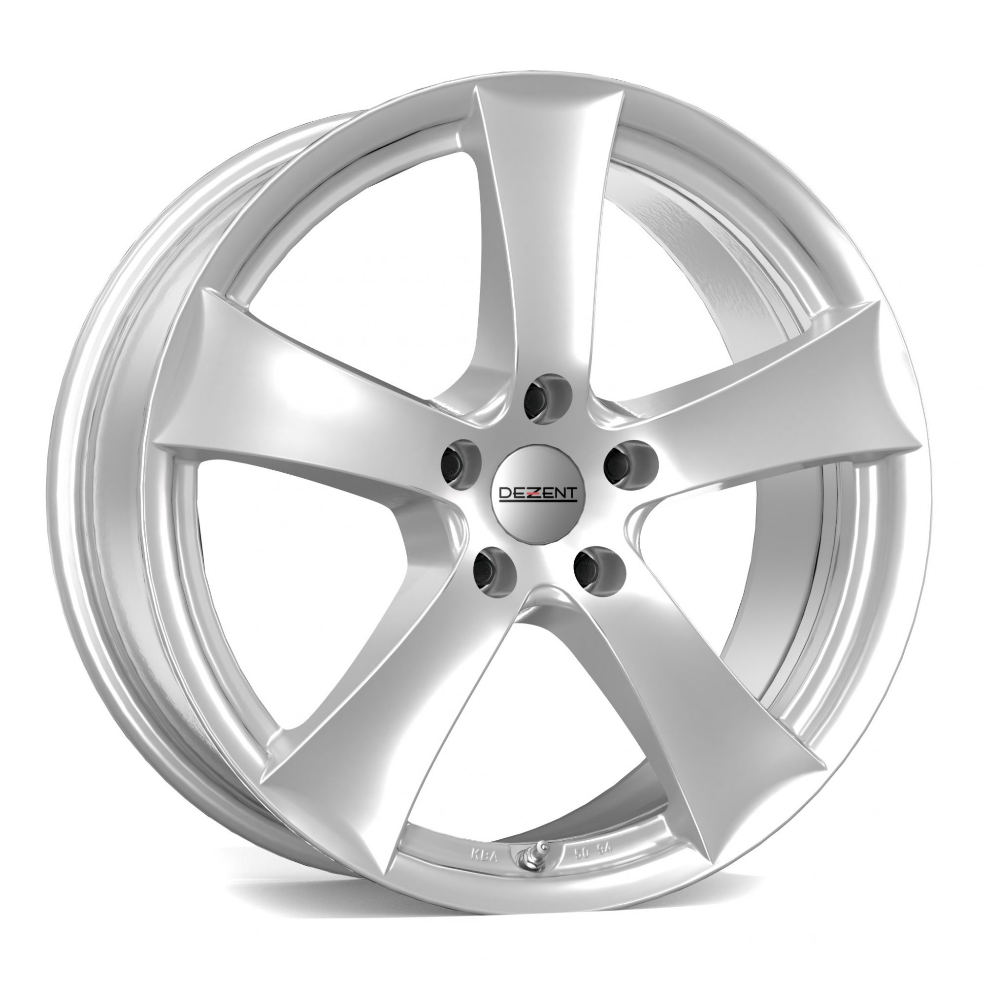 

Колесный диск Dezent TX (S) 7.5xR18 ET50 5*112 D70.1, Серебристый