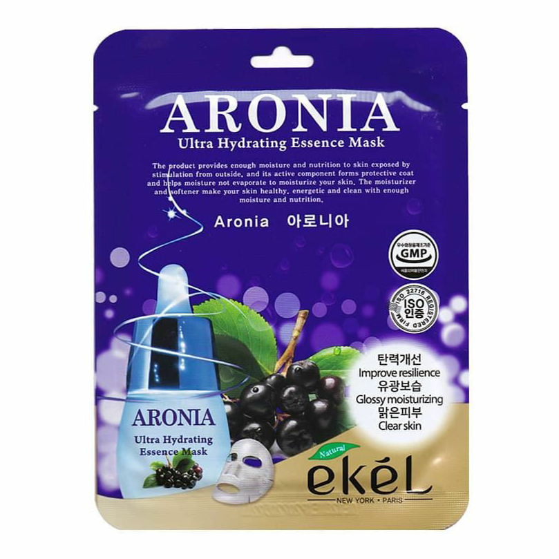 

Маска для лица Ekel Aronia омолаживающая, тканевая, 25 г