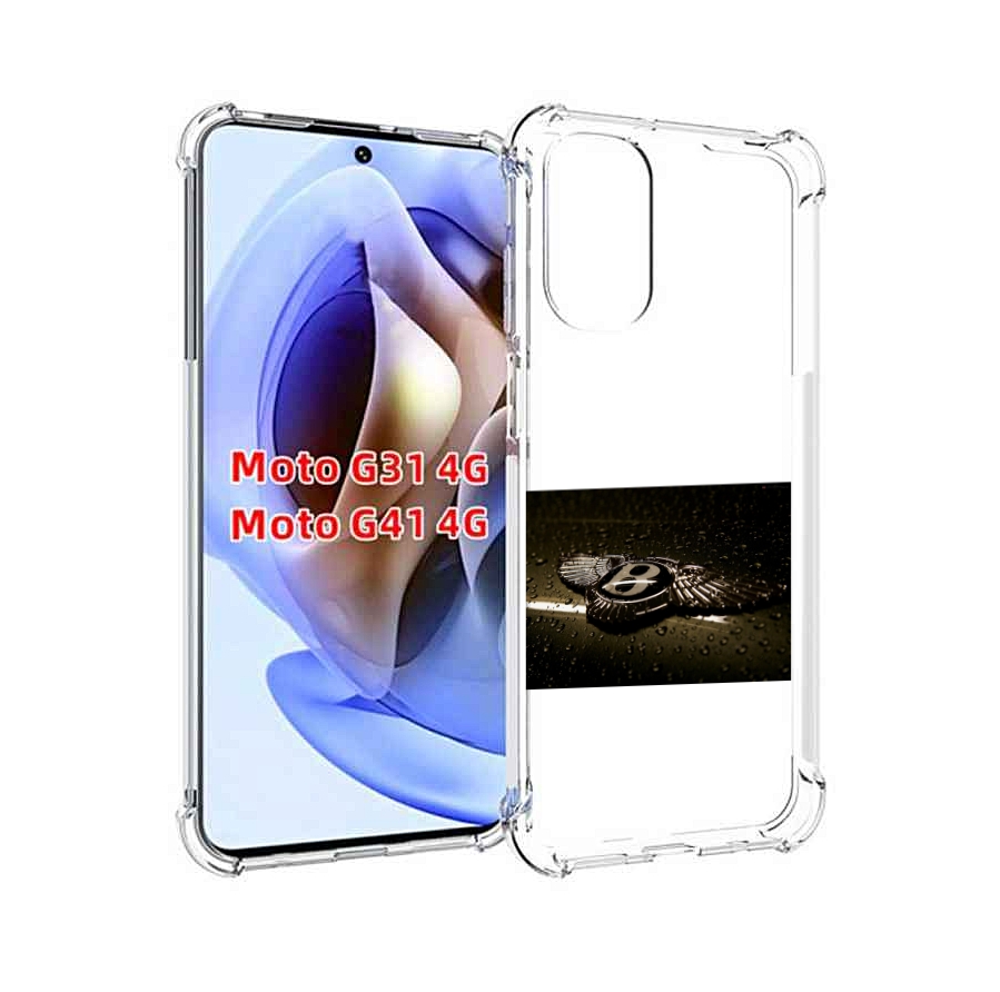 

Чехол Mypads Bentley 2 Мужской Для Motorola Moto G31 4G/G41 4G, Прозрачный, Tocco