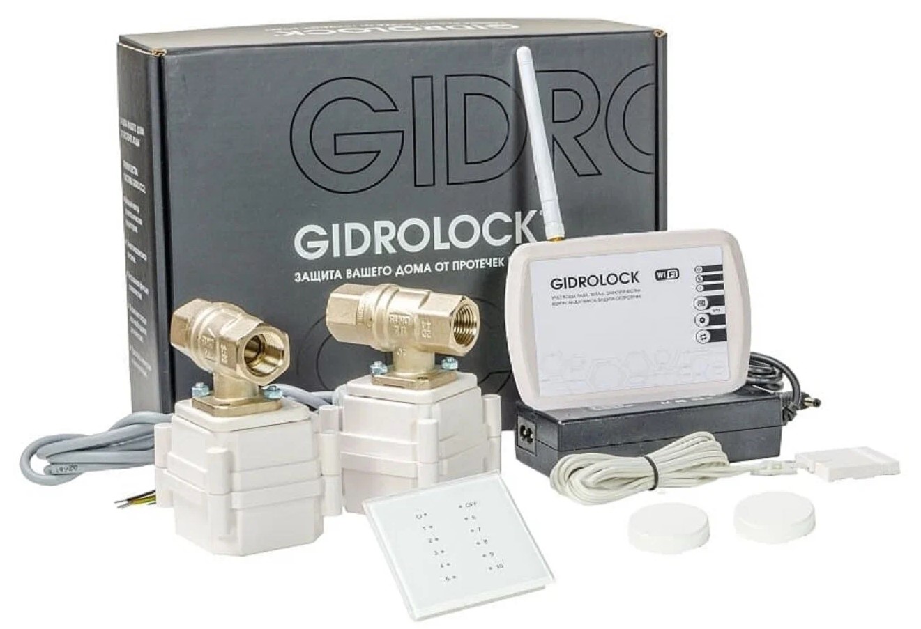 фото Gidrolock комплект gidrolock radio + wifi 1/2