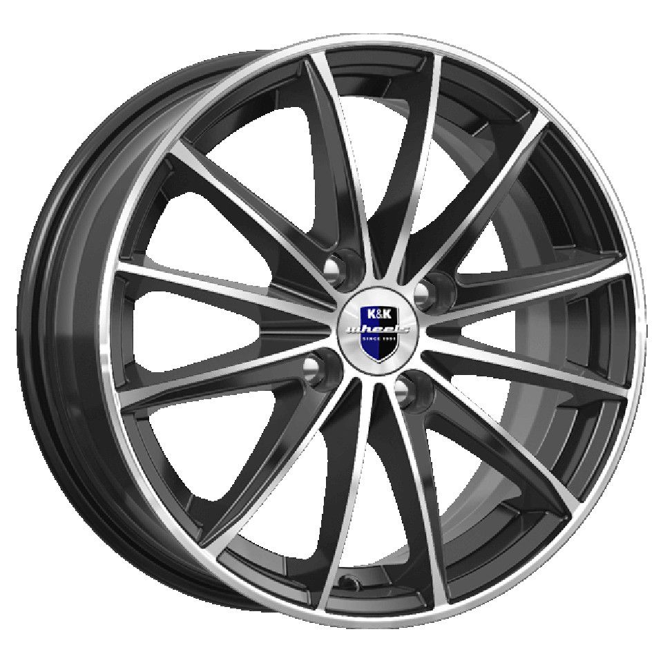 

Колесный диск K&K Пойнт Бланк (КС884) (BA) 6xR15 ET40 4*100 D60.1, Черный;серебристый