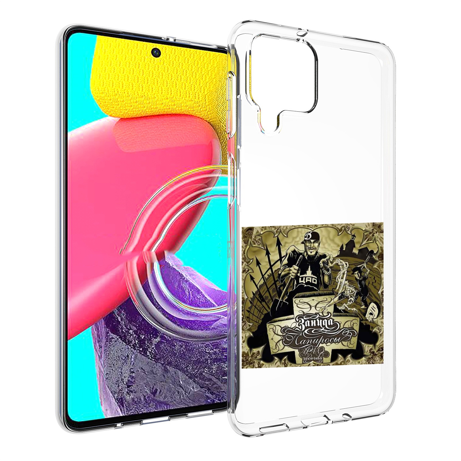 

Чехол MyPads Папиросы Птаха для Samsung Galaxy M53 (SM-M536), Прозрачный, Tocco