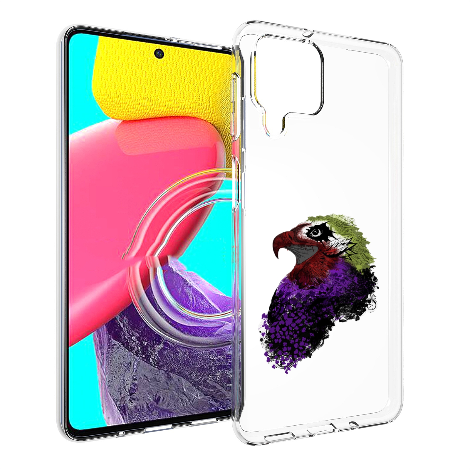

Чехол MyPads Орел для Samsung Galaxy M53 (SM-M536), Прозрачный, Tocco