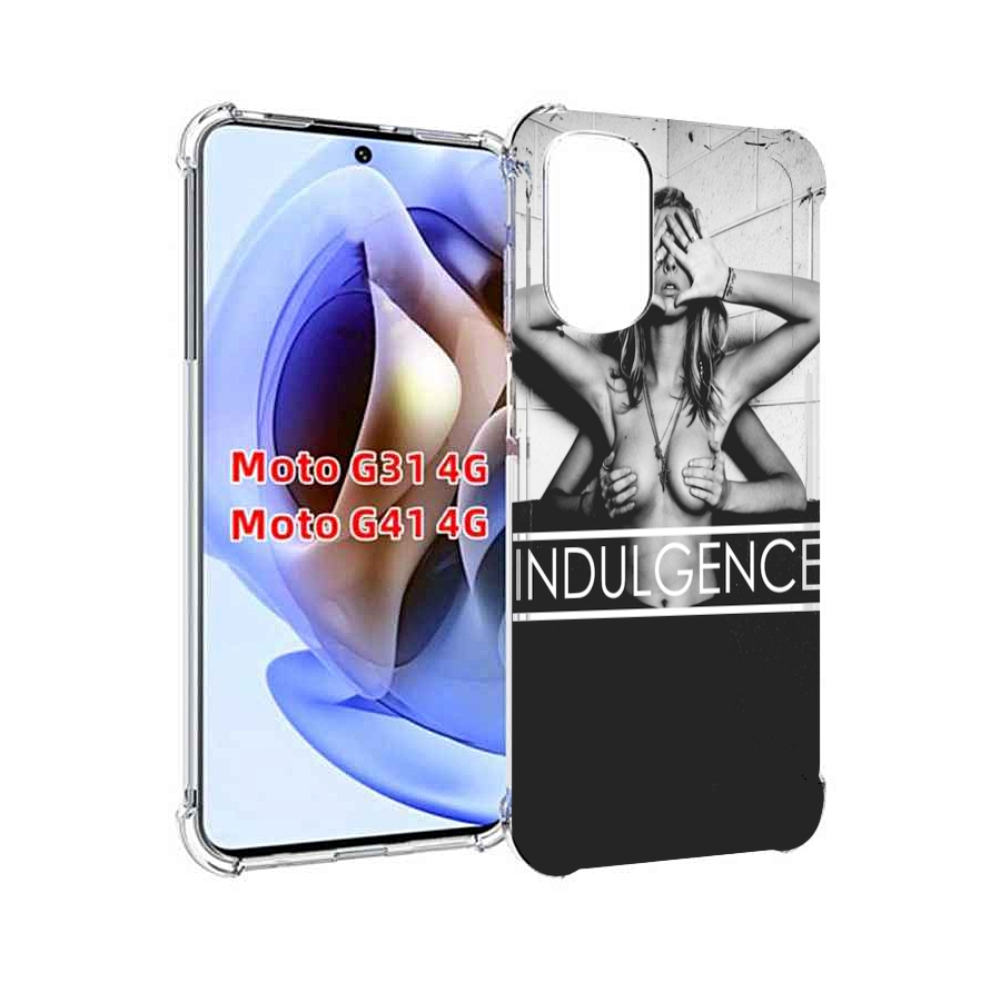

Чехол MyPads Страсть для Motorola Moto G31 4G / G41 4G, Прозрачный, Tocco