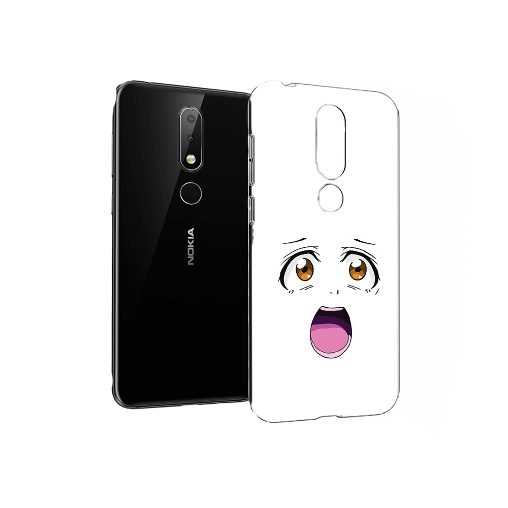 

Чехол MyPads Tocco для Nokia X6 аниме лицао (PT115295.99.223), Прозрачный, Tocco