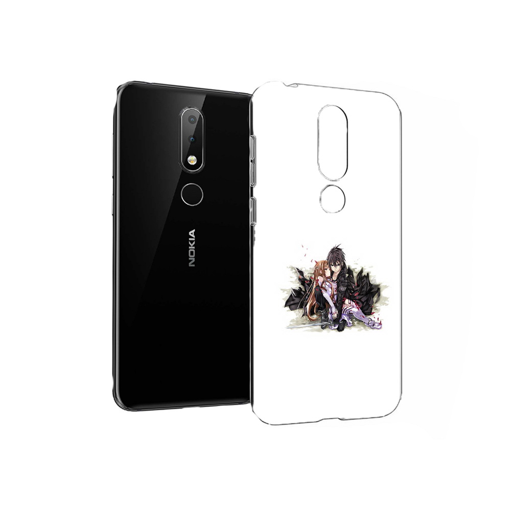

Чехол MyPads Tocco для Nokia X6 аниме асуна (PT115295.99.222), Прозрачный, Tocco