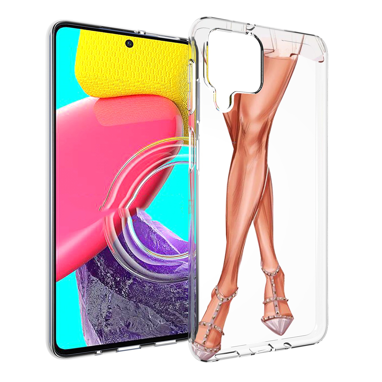 

Чехол MyPads Ножки для Samsung Galaxy M53 (SM-M536), Прозрачный, Tocco