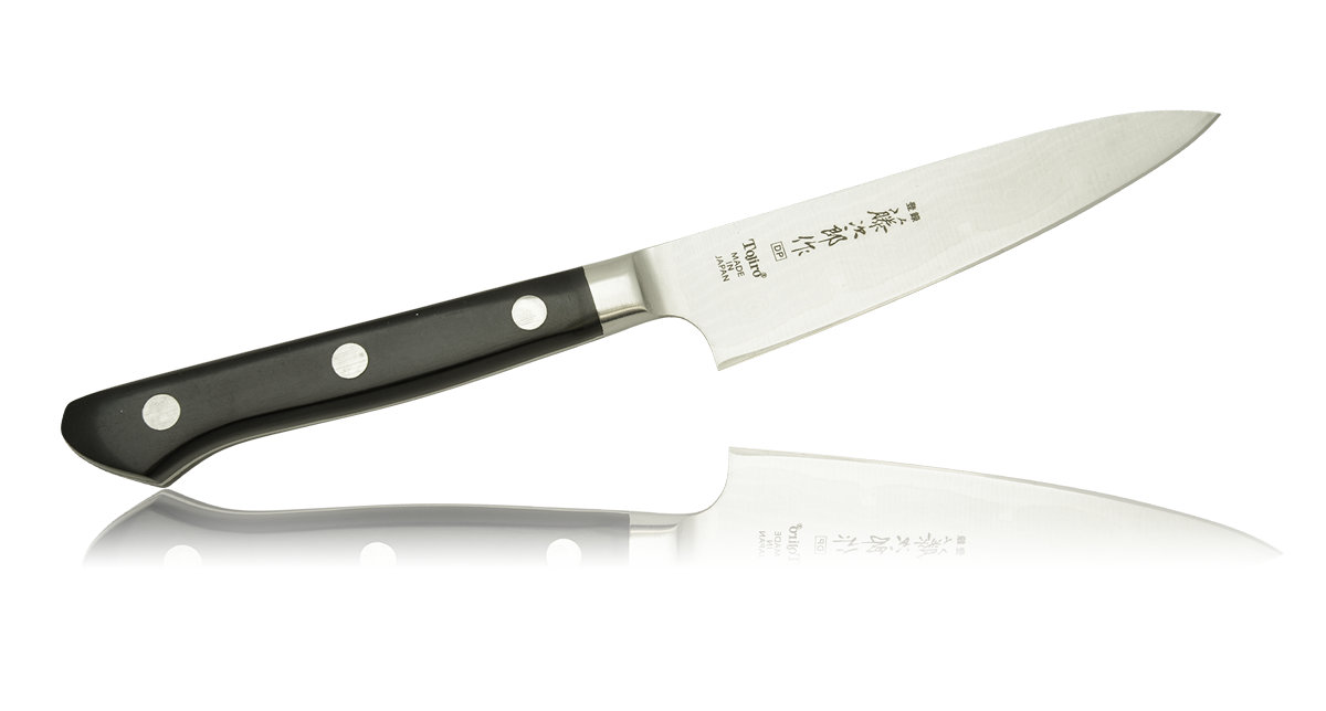фото Кухонный нож, японский овощной нож, лезвие 10см, f-648 tojiro
