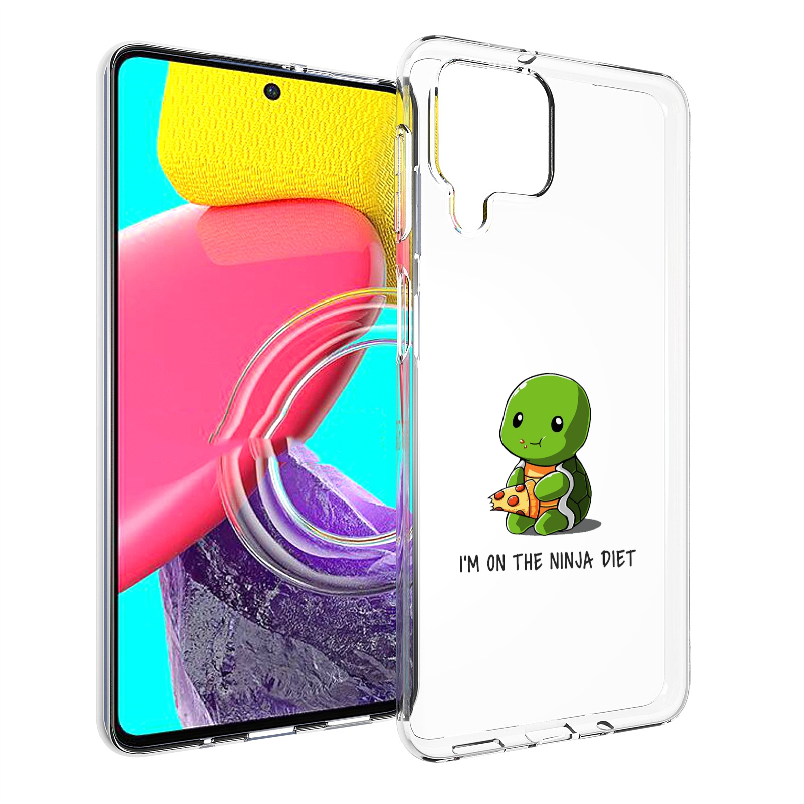 

Чехол MyPads Ниндзя-диета для Samsung Galaxy M53 (SM-M536), Прозрачный, Tocco
