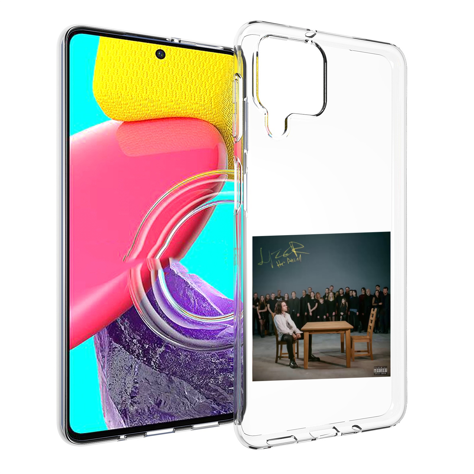 

Чехол MyPads Не Ангел LIZER для Samsung Galaxy M53 (SM-M536), Прозрачный, Tocco