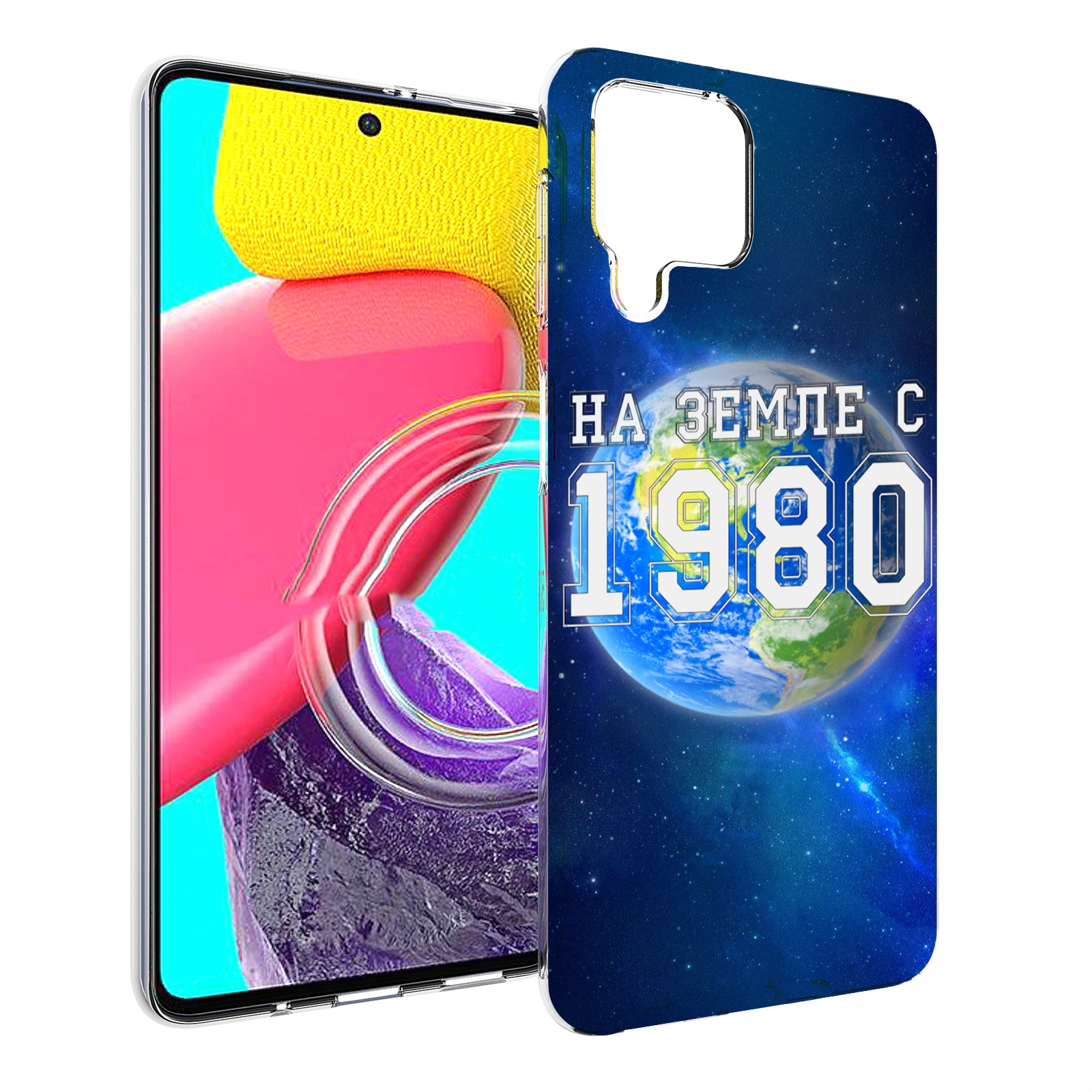 

Чехол MyPads На-Земле-с-1980 для Samsung Galaxy M53 (SM-M536), Прозрачный, Tocco