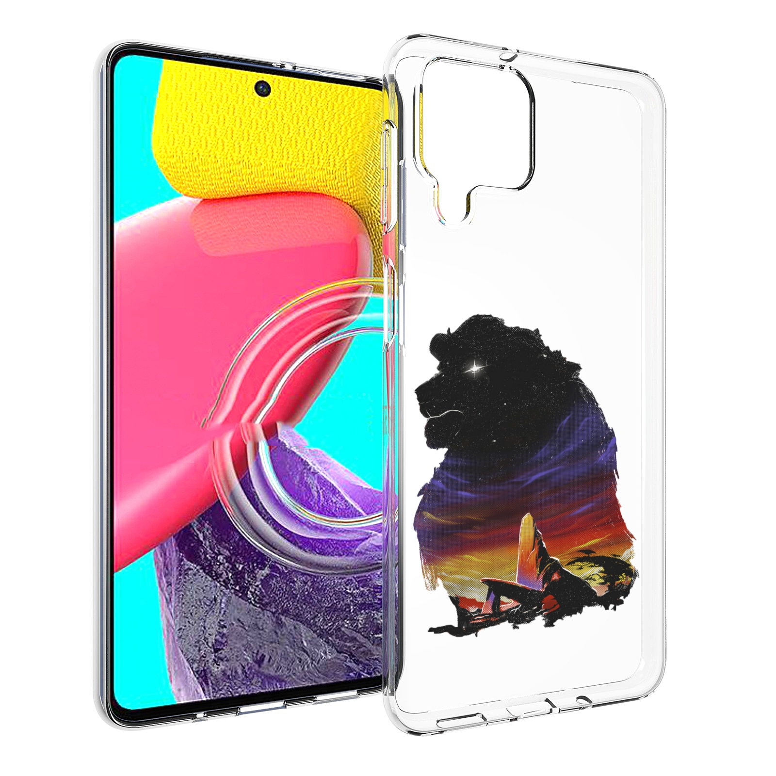 

Чехол MyPads Муфаса для Samsung Galaxy M53 (SM-M536), Прозрачный, Tocco