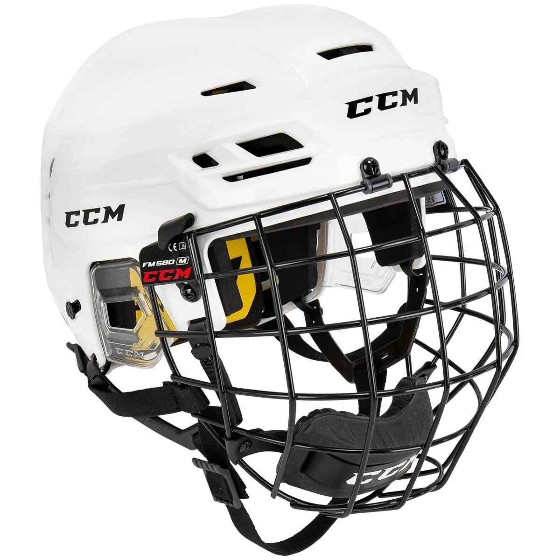 Шлем CCM TACKS 210 COMBO (WHT L)