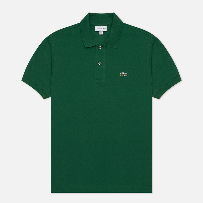 фото Футболка-поло мужская lacoste l1212-132 зеленая xl