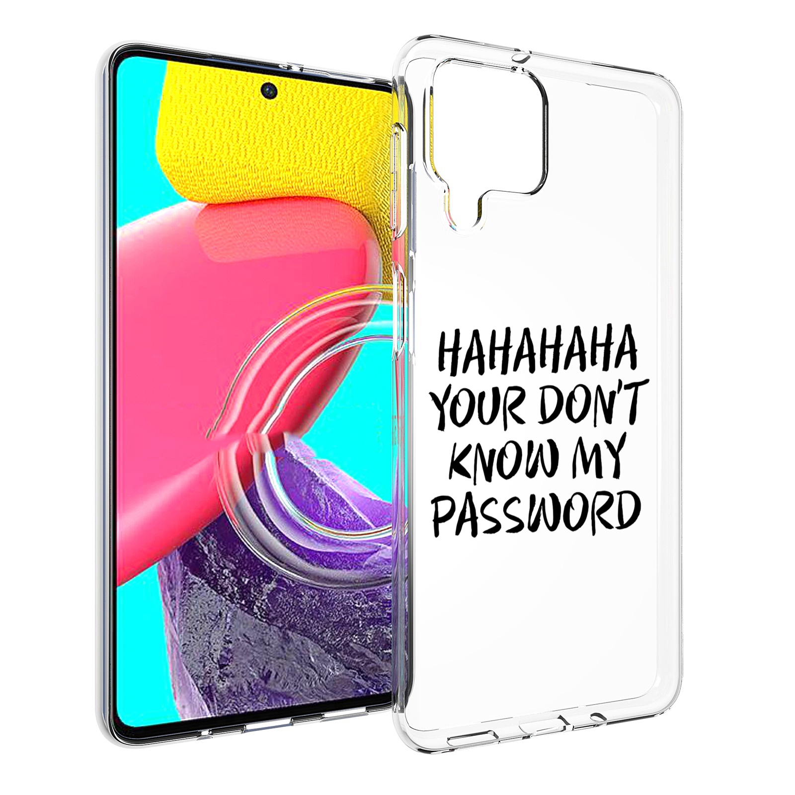 

Чехол MyPads Мой-пароль для Samsung Galaxy M53 (SM-M536), Прозрачный, Tocco