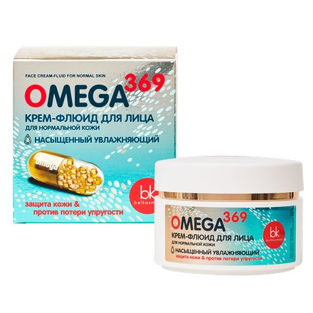 фото Belkosmex, крем-флюид для лица omega 369, 48 мл