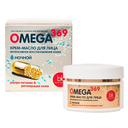 фото Belkosmex, крем-масло для лица omega 369, 48 мл