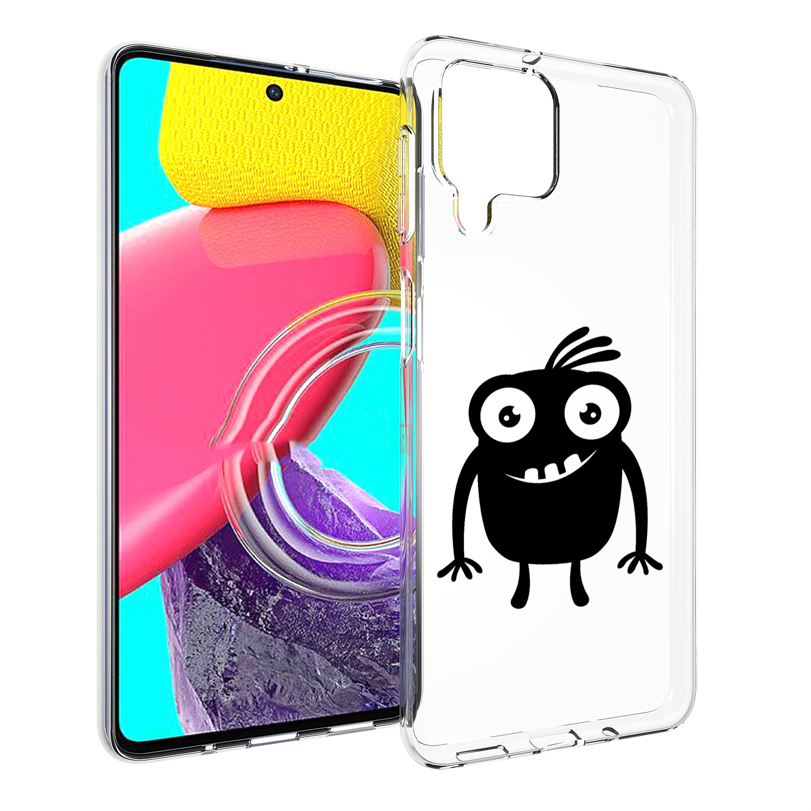 

Чехол MyPads Масяня для Samsung Galaxy M53 (SM-M536), Прозрачный, Tocco