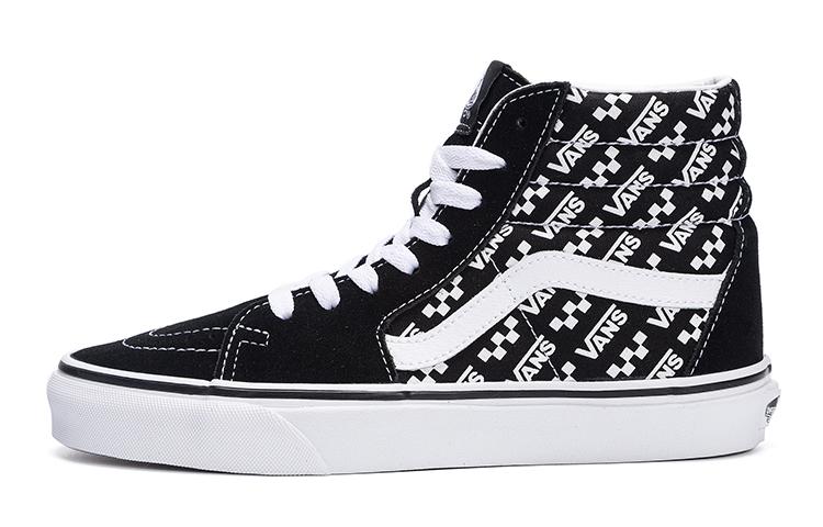 

Кеды унисекс Vans SK8 Logo Repeat черные 43 EU, Черный, SK8 Logo Repeat