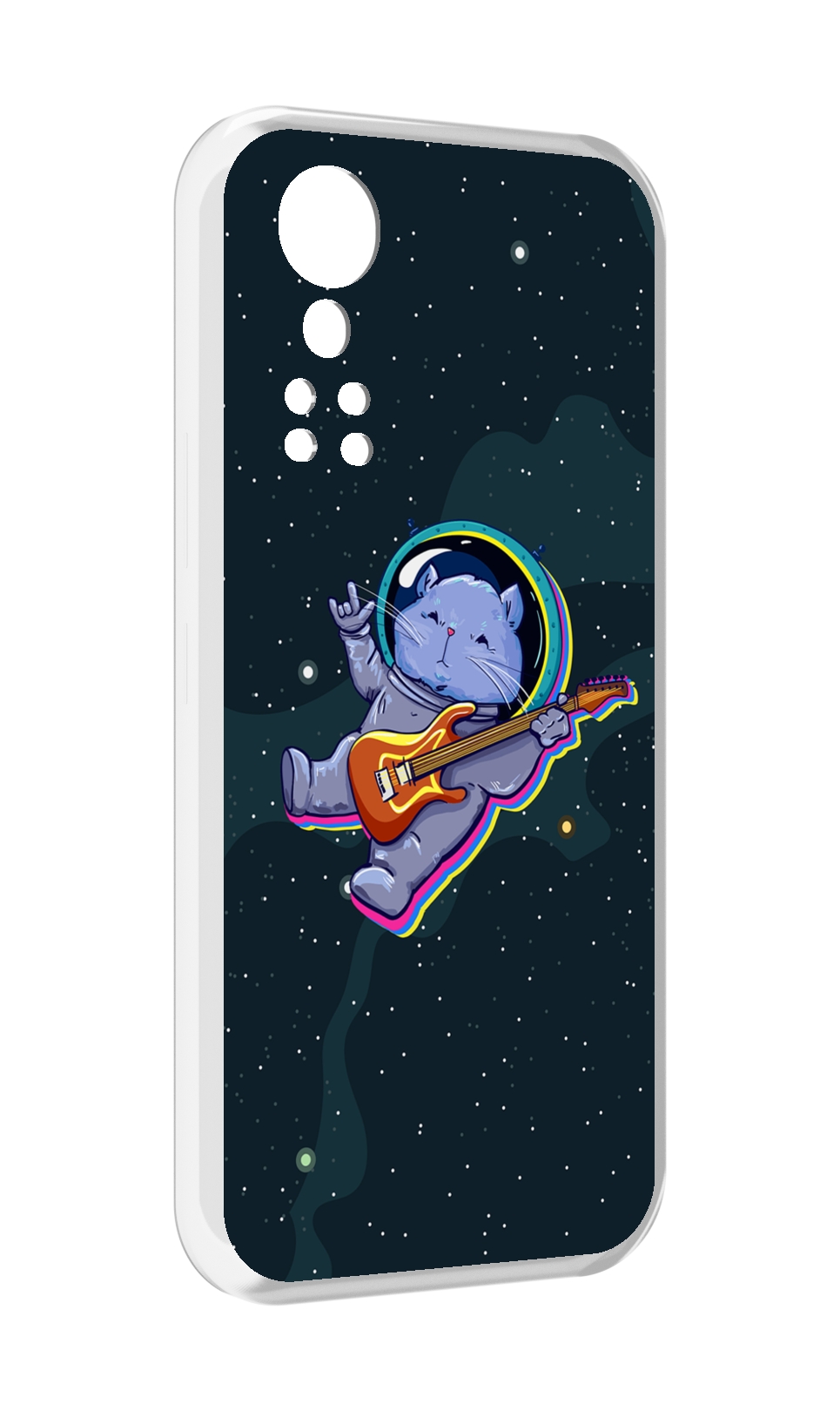 

Чехол MyPads крутой-хомяк-в-космосе для ZTE Axon 30 5G / Axon 30S, Прозрачный, Tocco