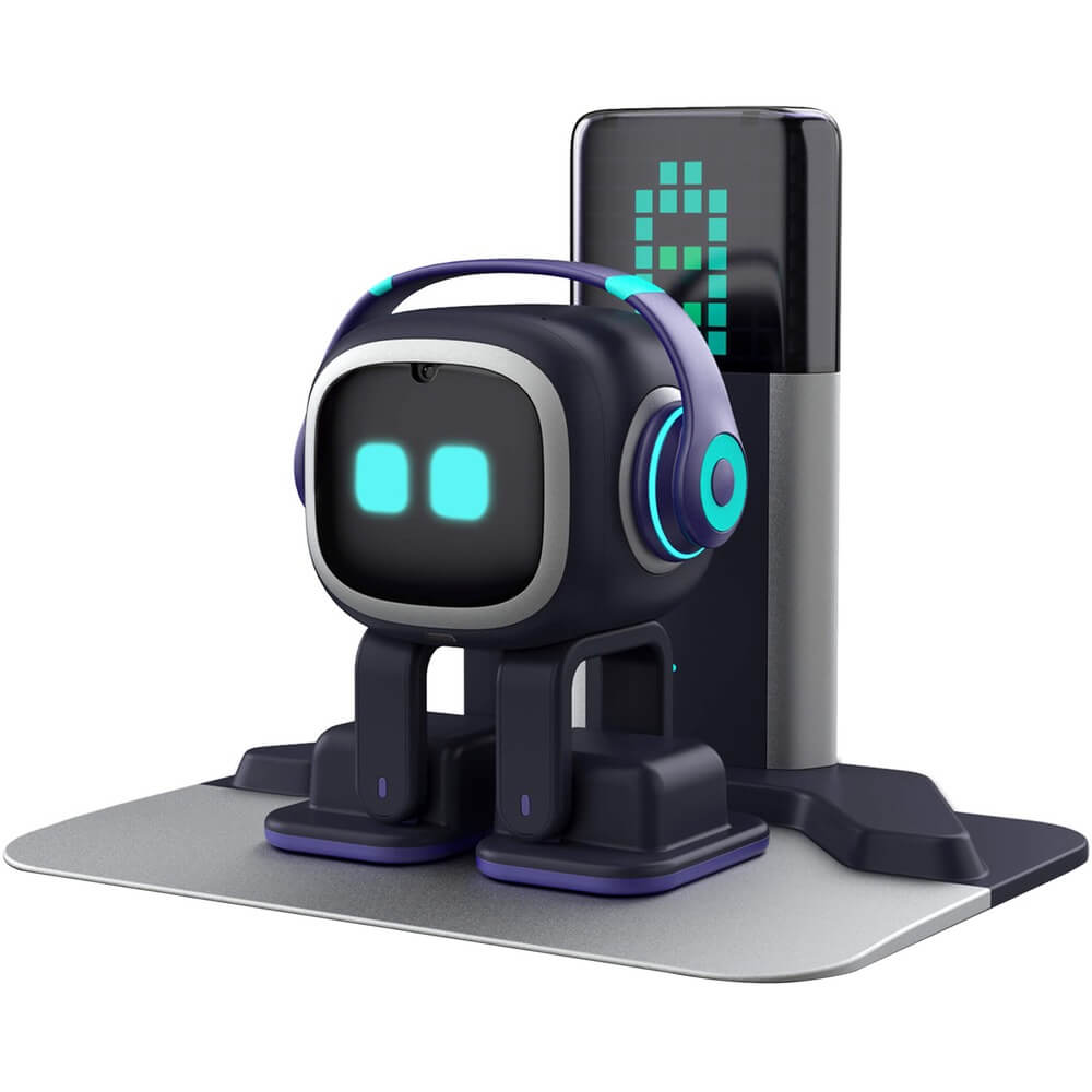 

Интерактивная игрушка Living Ai Emo AI Desktop Pet, Черный
