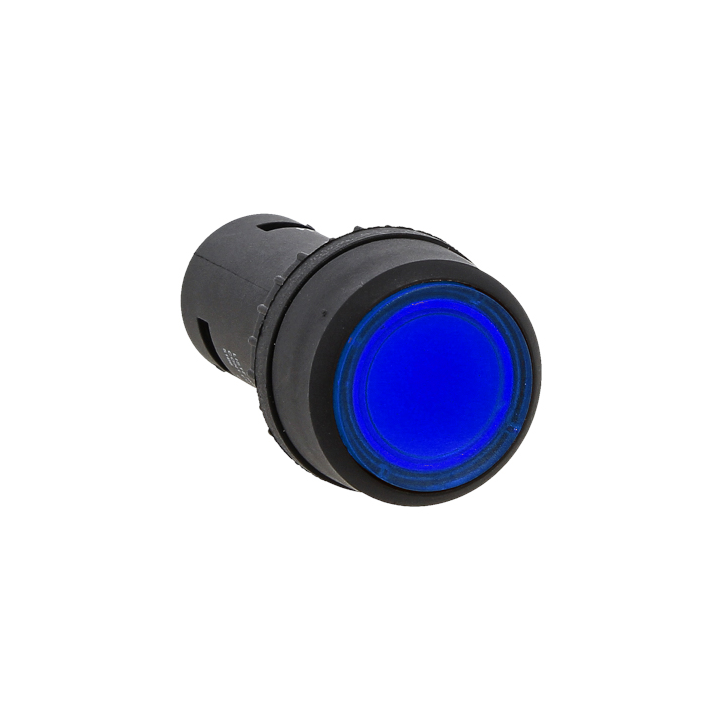 

Кнопка EKF PROxima SW2C-10D sw2c-md-b с подсветкой синяя NO, Синий
